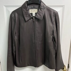 Eddie Bauer women’s leather jacket